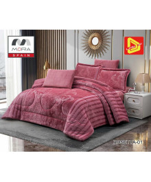 لحاف مورا روزيتا مخمل فرو شتوى ٦ قطع نفرين لحاف مورا روزيتا مخمل فرو شتوى ٦ قطع نفرين