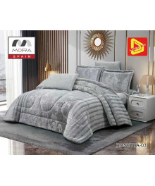  لحاف مورا  روزيتا  مخمل فرو  شتوى  ٦ قطع  نفرين