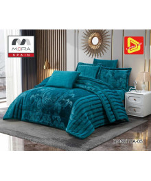لحاف مورا روزيتا مخمل فرو شتوى ٦ قطع نفرين لحاف مورا روزيتا مخمل فرو شتوى ٦ قطع نفرين