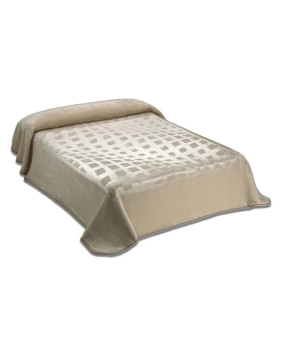 بطانية مورا سيرينا حفر ساده طبقتان مجوز 220*240