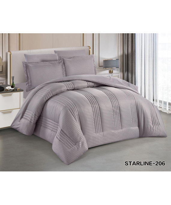 لحاف مورا ستار لاين  4 قطع نفر ونص مقاس240 *180 