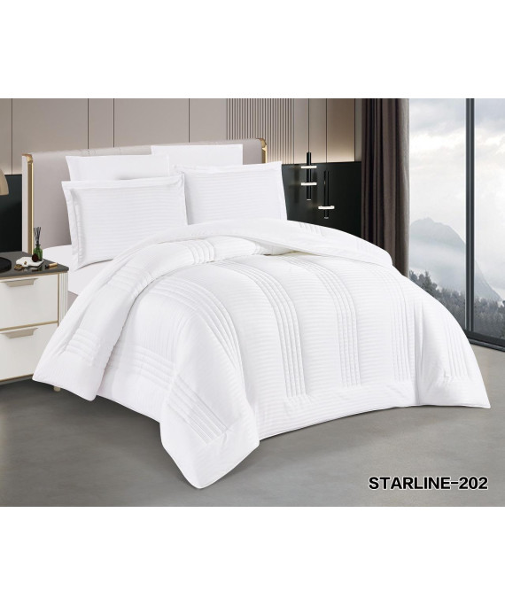 لحاف مورا ستار لاين  4 قطع نفر ونص مقاس240 *180 