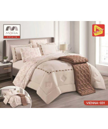 لحاف مورا فيينا 7 قطع مجوز كينج 240*260 لحاف مورا فيينا 7 قطع مجوز كينج 240*260
