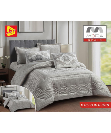   MORA VICTORIA 6PCS COMFORTER DOUBLE 240*260
