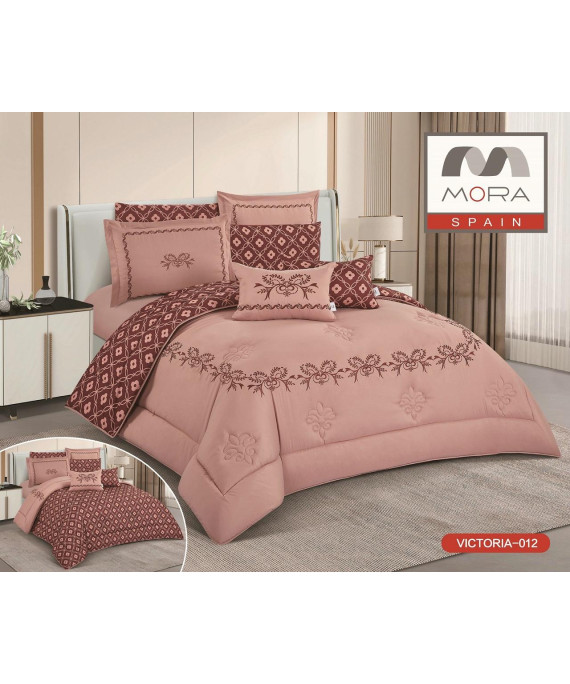 لحاف مورا فيكتوريا 8 قطع مجوز كينج 240*260