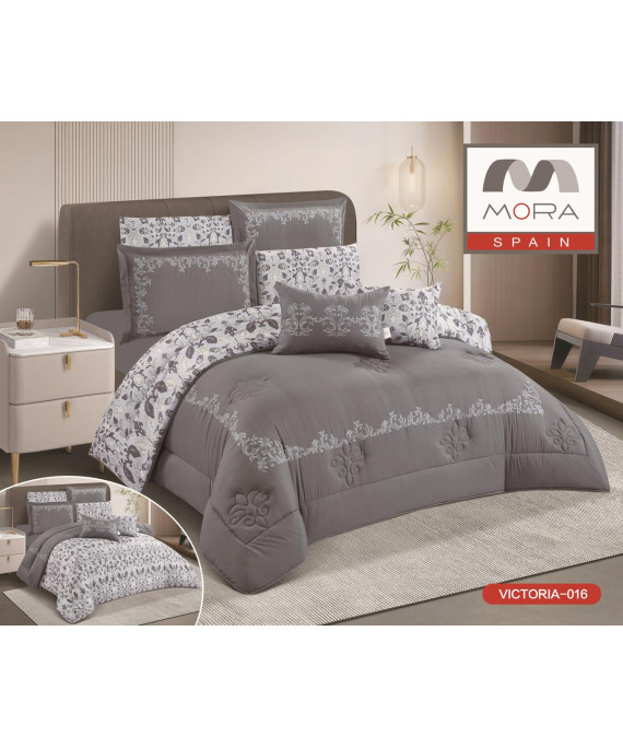 لحاف مورا فيكتوريا 8 قطع مجوز كينج 240*260