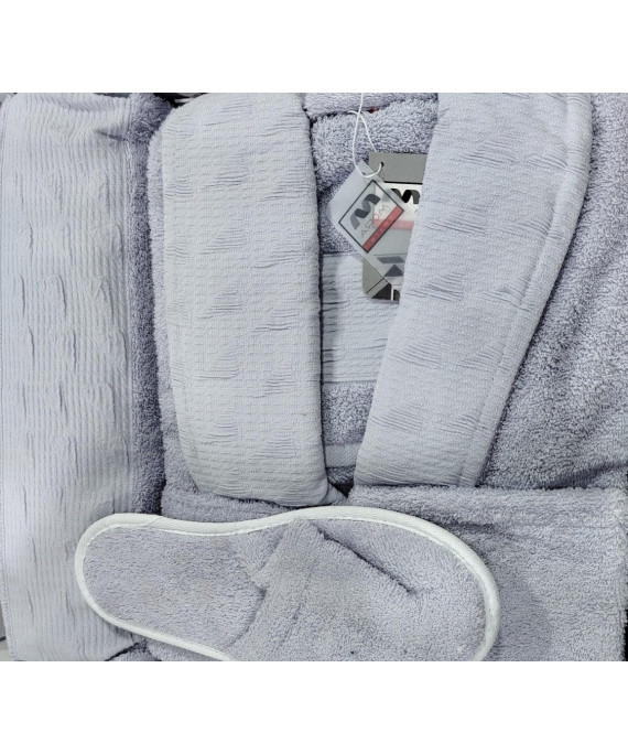 طقم روب حمام تركى قطن 100 % 6 قطع 