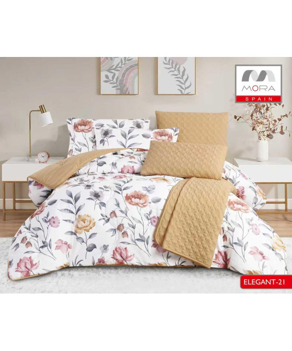 لحاف مورا اليجانت 7 قطع مجوز كينج 240*260