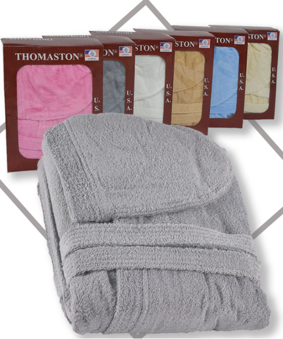  روب حمام كبوس 1 قطعه  grey