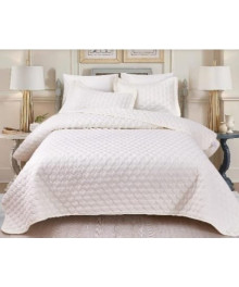 لحاف مورا بيد سبريد ساده 4 قطع مفرد 180*240 لحاف مورا بيد سبريد ساده 4 قطع مفرد 180*240