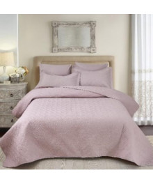 لحاف مورا بيد سبريد ساده 4 قطع مفرد 180*240 لحاف مورا بيد سبريد ساده 4 قطع مفرد 180*240