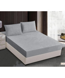 شرشف مورا فانيلا مجوز كينج 3 قطع بدون سير 240*260