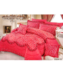 لحاف مورا باستيل 8 قطع مجوز كينج 240*260