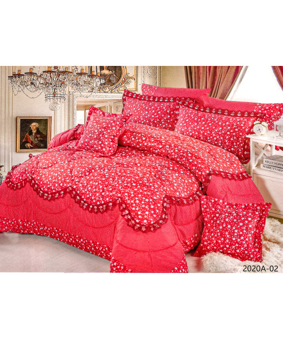 لحاف مورا باستيل 8 قطع مجوز كينج 240*260