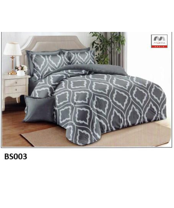 لحاف مورا بيد سبريد مشجر 6 قطع مجوز كنج 240*260