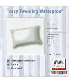 MORA TERRY TOWELING WATERPROOF PILLOW PROTECTOR 50*75