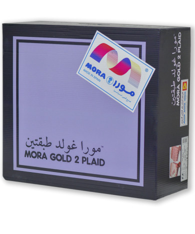  بطانيه مورا جولد طبقتان مجوز 220*240