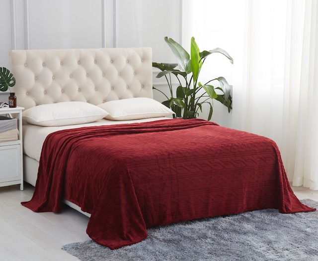 بطانيه مورا كلاسى ساده نفرين 220*240