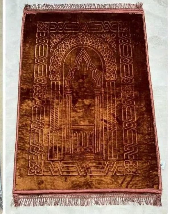 سجادة صلاة ديلوكس حفر ساده
